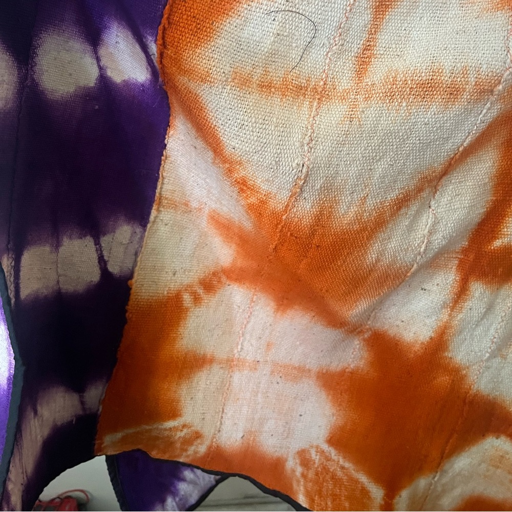 Beautiful Ankara poncho for the Fall weather